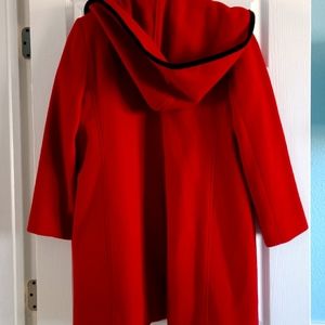 Alfred Dunner red coat size 8p